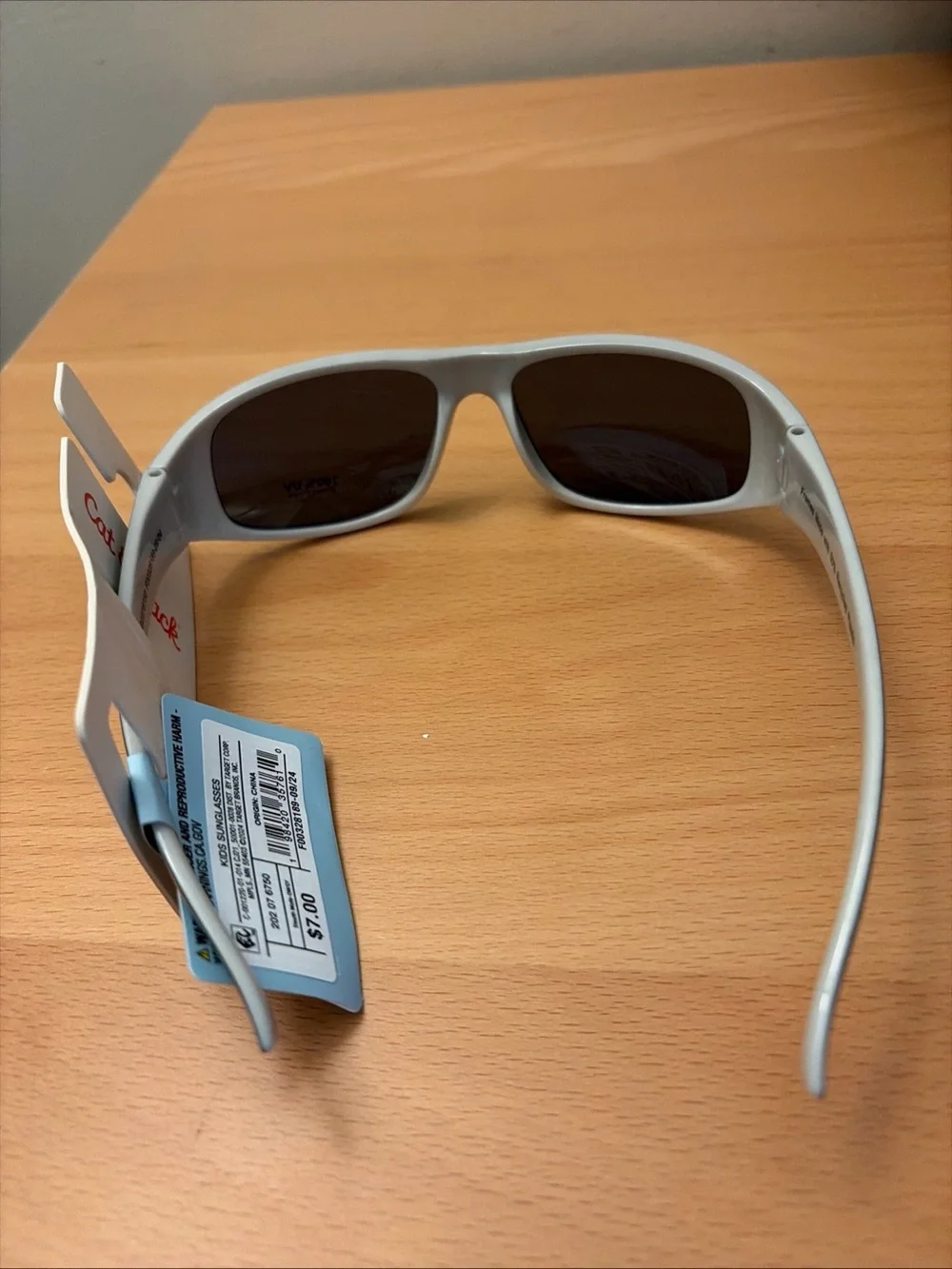 Kids' Polarized Sport Sunglasses - Black & Gray